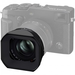 Fujifilm LH-XF23 II: De ultieme zwarte metalen lenskap voor camera liefhebbers
