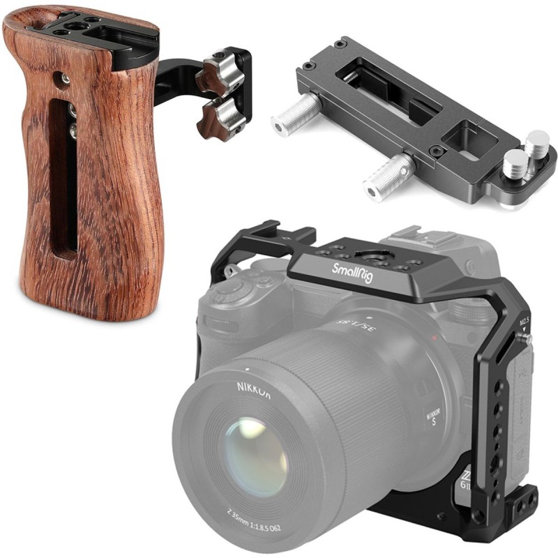 Natuurlijk! Hier is een suggestie voor een pakkende en SEO-geoptimaliseerde meta-titel:

"SmallRig 3142 Cage Kit voor Nikon Z5/Z