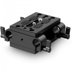 1798 Baseplate met Dual 15mm Rod Clamp - Must-Have Accessoire voor Camera Enthousiastelingen
