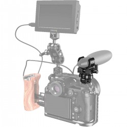 Zeker! Hier is een pakkende en SEO-geoptimaliseerde meta-titel voor de SmallRig 2352 Shotgun Microphone Holder (Cold Shoe):

"Sm