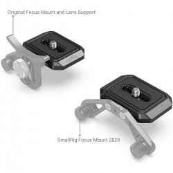 SmallRig 2827 Camera Riser Plate voor Moza AirCross 2 - Must-Have Accessoire voor Camera Enthousiastelingen