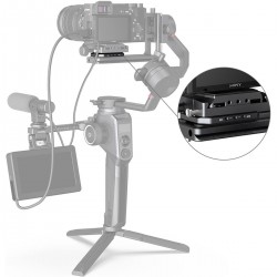 SmallRig 2827 Camera Riser Plate voor Moza AirCross 2 - Must-Have Accessoire voor Camera Enthousiastelingen