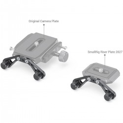 SmallRig 2828 Focus Motor Rod Mount voor Moza AirCross 2 - Must-Have Accessoire voor Camera Enthousiastelingen