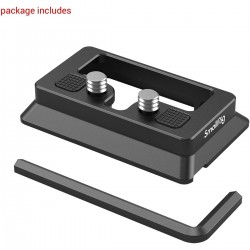 SmallRig 3154 Arca-Type Quick Release Plate - Must-Have voor Camera Enthousiastelingen