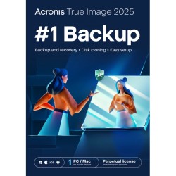 Acronis True Image 2025 | 1 PC of Mac | Eenmalige aankoop