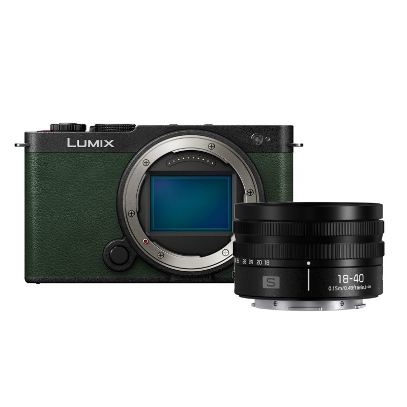 "Panasonic Lumix S9 Dark Olive S 18-40mm f/4.5-6.3 - Foto-Groep"