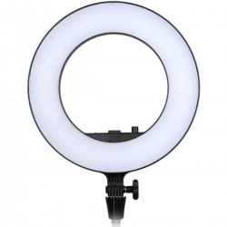 LR180 LED Ring Light Black