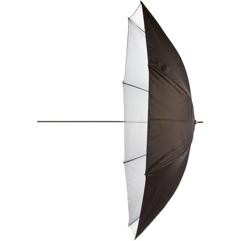 Flitsparaplu Zwart/Wit 185cm