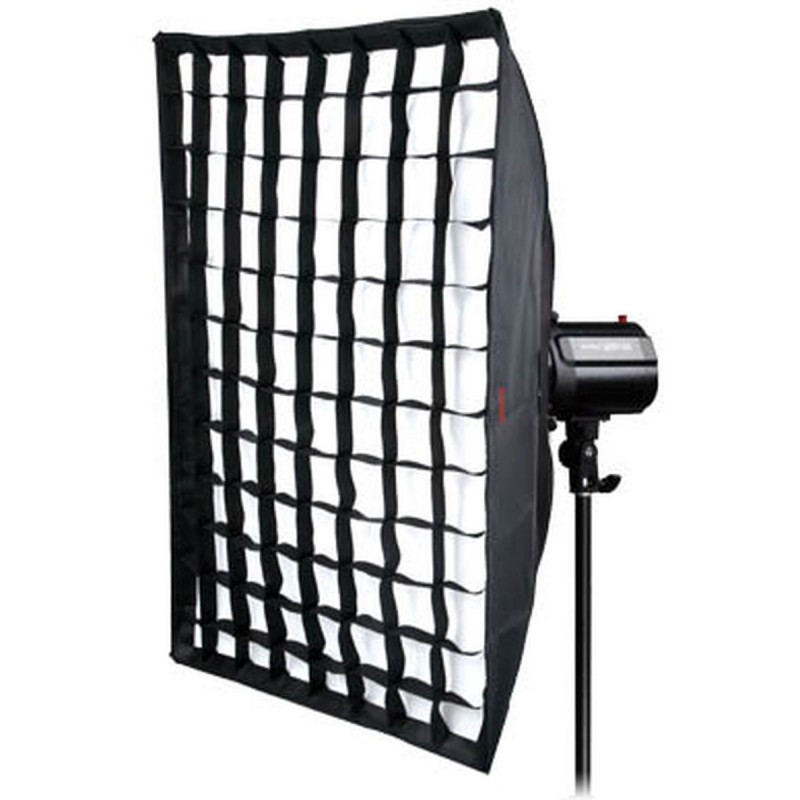 Softbox Bowens Mount + Grid   60x60cm