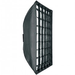 Softbox met paraplu aansluiting 60x90 + grid