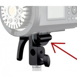 Godox AD600PRO statiefaansluiting / neigkop