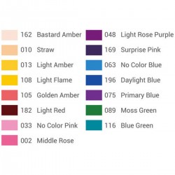 Color Gels 15pcs