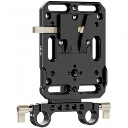 ZGCINE V-Lock Battery Mounting Plaat w/ Adjustable Arm VR-KI