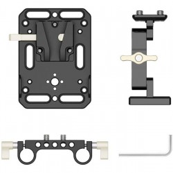 ZGCINE V-Lock Battery Mounting Plaat w/ Adjustable Arm VR-KI
