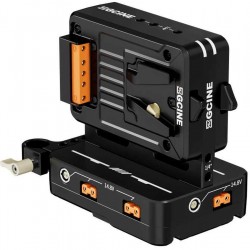 ZGCINE V-Mount Plate Sharkfin w/ Hot Switching (VM-HS2)