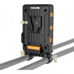 ZGCINE V-Mount Plate On 15mm Rod Mount (VM-VP1-K1)