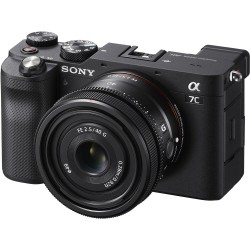 Sony A7C II Zwart FE 40mm f/2.5 G - Koop nu bij Foto-Groep!