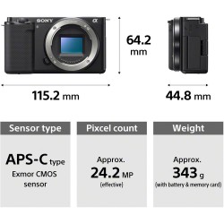 Sony ZV-E10 Body Vlogcamera - De perfecte keuze voor vloggers | Foto-Groep