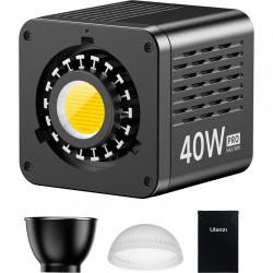 Ulanzi 40W Pro COB Lamp Bi-Colour w/ Battery & USB-C - Tot 5
