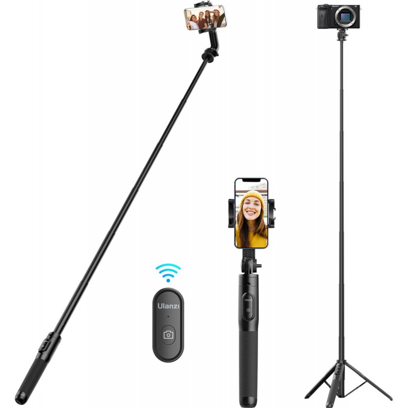 Ulanzi SK-03 Selfie Stick Tripod w/ Bluetooth Shutter