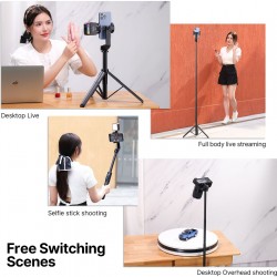 Ulanzi SK-03 Selfie Stick Tripod w/ Bluetooth Shutter