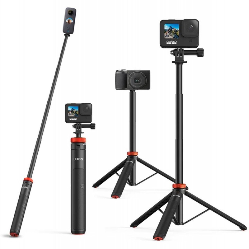 Ulanzi 130cm Selfie Stick Tripod For GoPro - Uurig TP-03