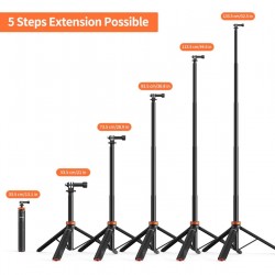 Ulanzi 130cm Selfie Stick Tripod For GoPro - Uurig TP-03