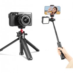Ulanzi MT-16 Vlog Tripod Camerahouder & Selfie Stick w/ C