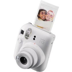 Fuji Instax Mini 12 Camera Clay White