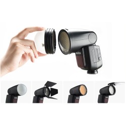 "Godox Speedlite V1 Sony - Krachtige flitser voor Sony camera's | Foto-Groep"
