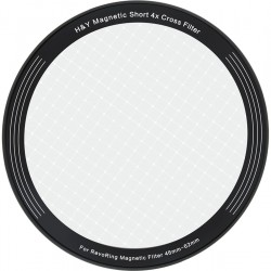 H&Y Short 4X Cross Magnetic Filter For RevoRing 46-62mm
