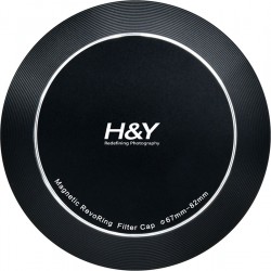 H&Y RevoRing Magnetic Aluminium Front And Back Cap 67mm