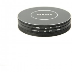 Metalen Filter Opberg/Bewaarset 62mm