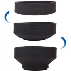Rubberen Zonnekap 3in1 43mm