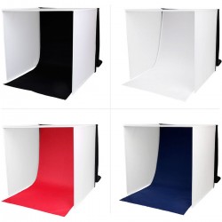 Portable Fotostudio met losse LED lampen 60x60x60cm