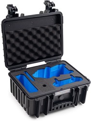 B&W Type 3000 Case For DJI Air 3 Or Air 3 Fly More Combo Bla