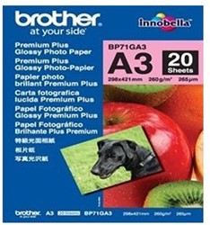 BROTHER 20V A3 GLOSSY PHOTO PAPER