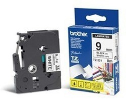 Brother TZ221 tape cassette 9mm 8m