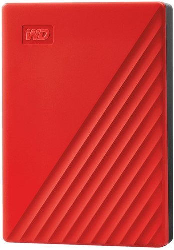 Western Digital My Passport 4 TB rot mobile HDD