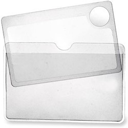 Carson Pocket Magnifier WM-01 2.5X Credit Card Size Magnifie