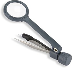 Carson Magnigrip MG-88 Magnifier w/ Precision Tweezers