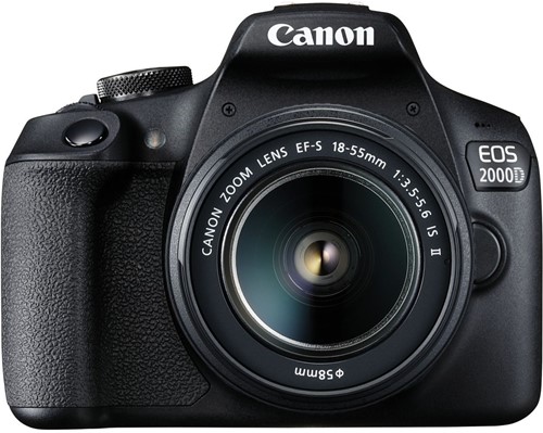 Canon EOS 2000D + 18-55mm IS F3.5-5.6 + LP-E10-2