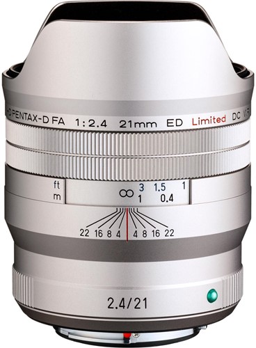 Pentax HD D-FA 21mmF2.4ED Limited DC WR (Silver)