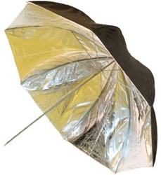Falcon Eyes Flitsparaplu UR-32SB1 Zilver/Zwart 80 cm