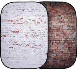 Lastolite Urban collapsible 1.5x2.1m classic red/distressed