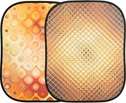 Creative collapsible 120x150cm diamonds/city lights