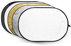 5 in 1 Gold. Silver. Black. White. Translucent   100x150cm