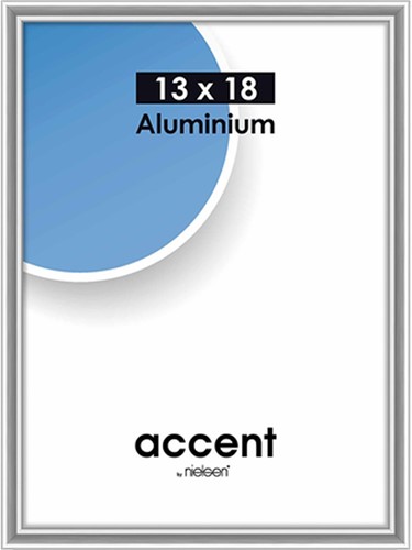 ACCENT HGL. ZILVER 13X18CM