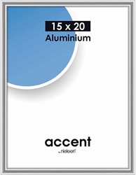 ACCENT HGL. ZILVER 15X20CM