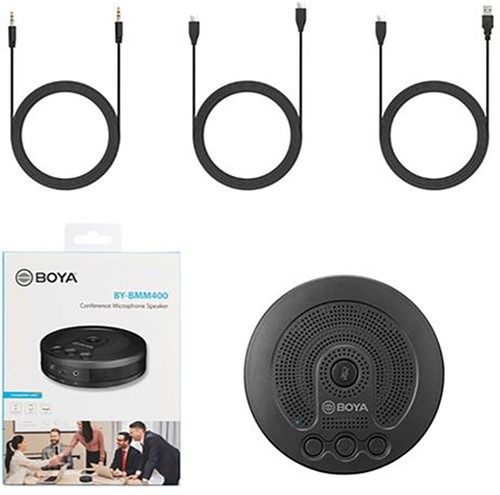 Boya BY-MM400 Microphone + Speaker For Computer And Mobile-3